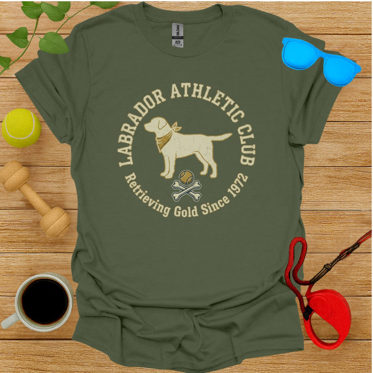 Labrador Athletic Club Retrieving Gold Since 1972 Shirt