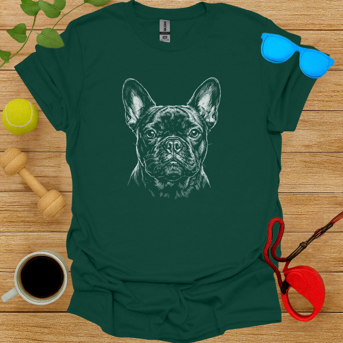 French Bulldog Graphic T-Shirt for Dog Lovers Apparel