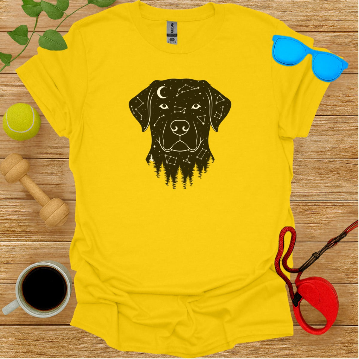 Labrador Forest Design Constellation Dog Lovers Apparel