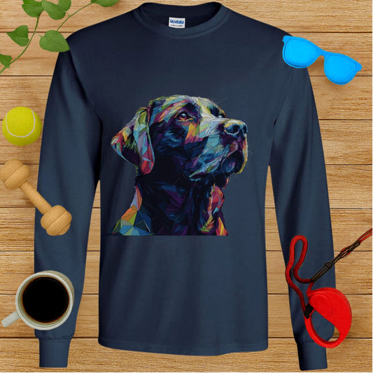 Colorful Dog Art Full Sleeve Shirt Product