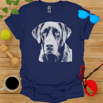 Labrador Print Graphic Tee Shirt