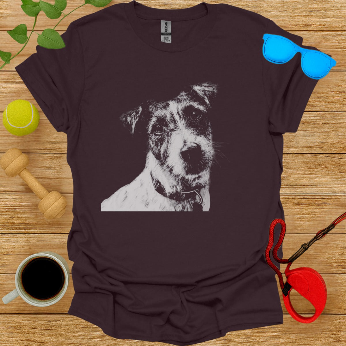 Adorable Puppy Print for Pet Lovers T-shirt