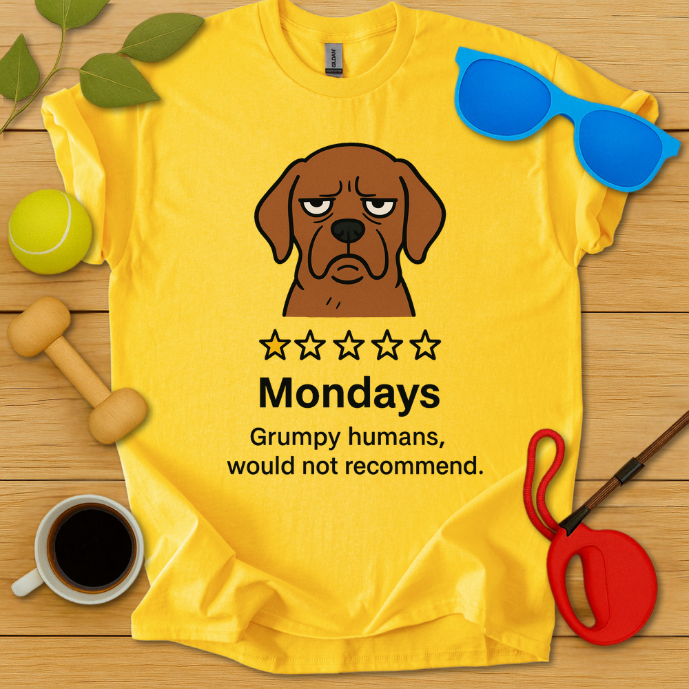Monday's One Star Review T-Shirt - Critter Lane