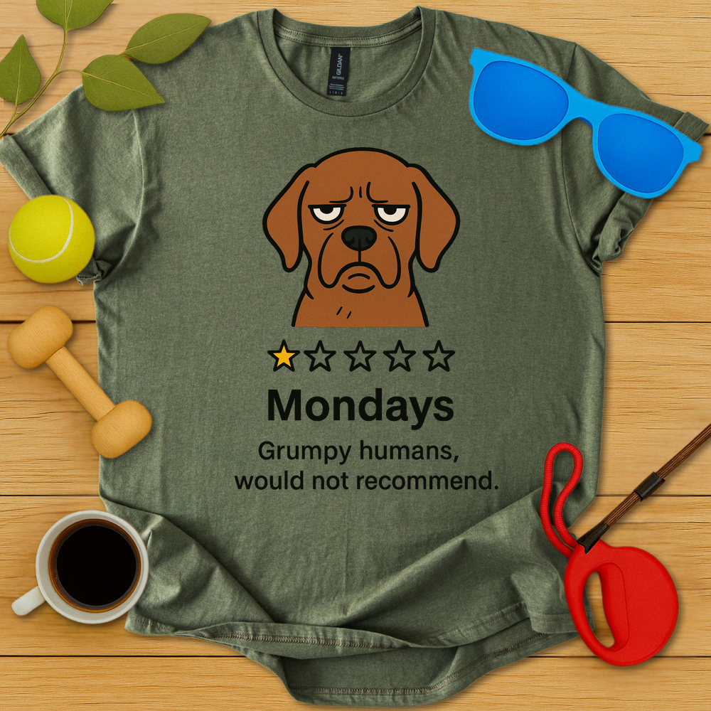 Monday's One Star Review T-Shirt - Critter Lane