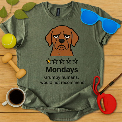 Monday's One Star Review T-Shirt - Critter Lane