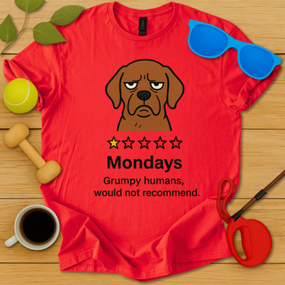 Monday's One Star Review T-Shirt - Critter Lane