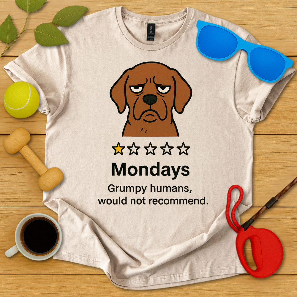 Monday's One Star Review T-Shirt - Critter Lane