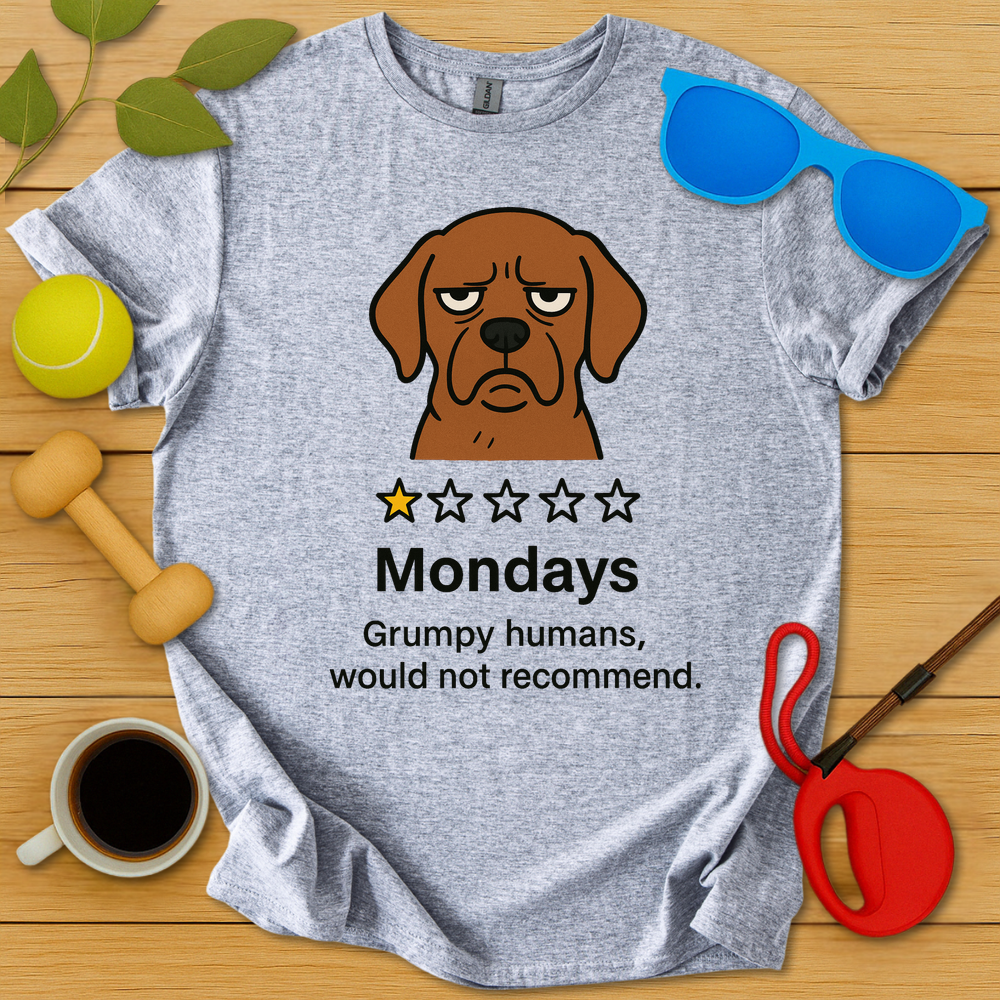 Monday's One Star Review T-Shirt - Critter Lane