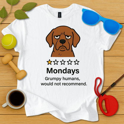 Monday's One Star Review T-Shirt - Critter Lane
