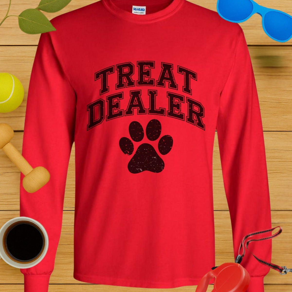 Treat Dealer Long Sleeve Shirt for Pet Lovers