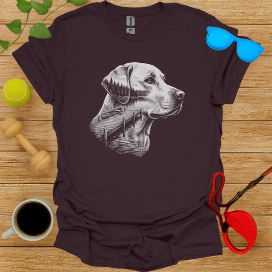 Labrador Retriever Dog Graphic Tee Apparel