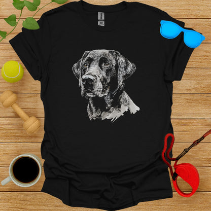 Dog Portrait Graphic Tee for Dog Lovers