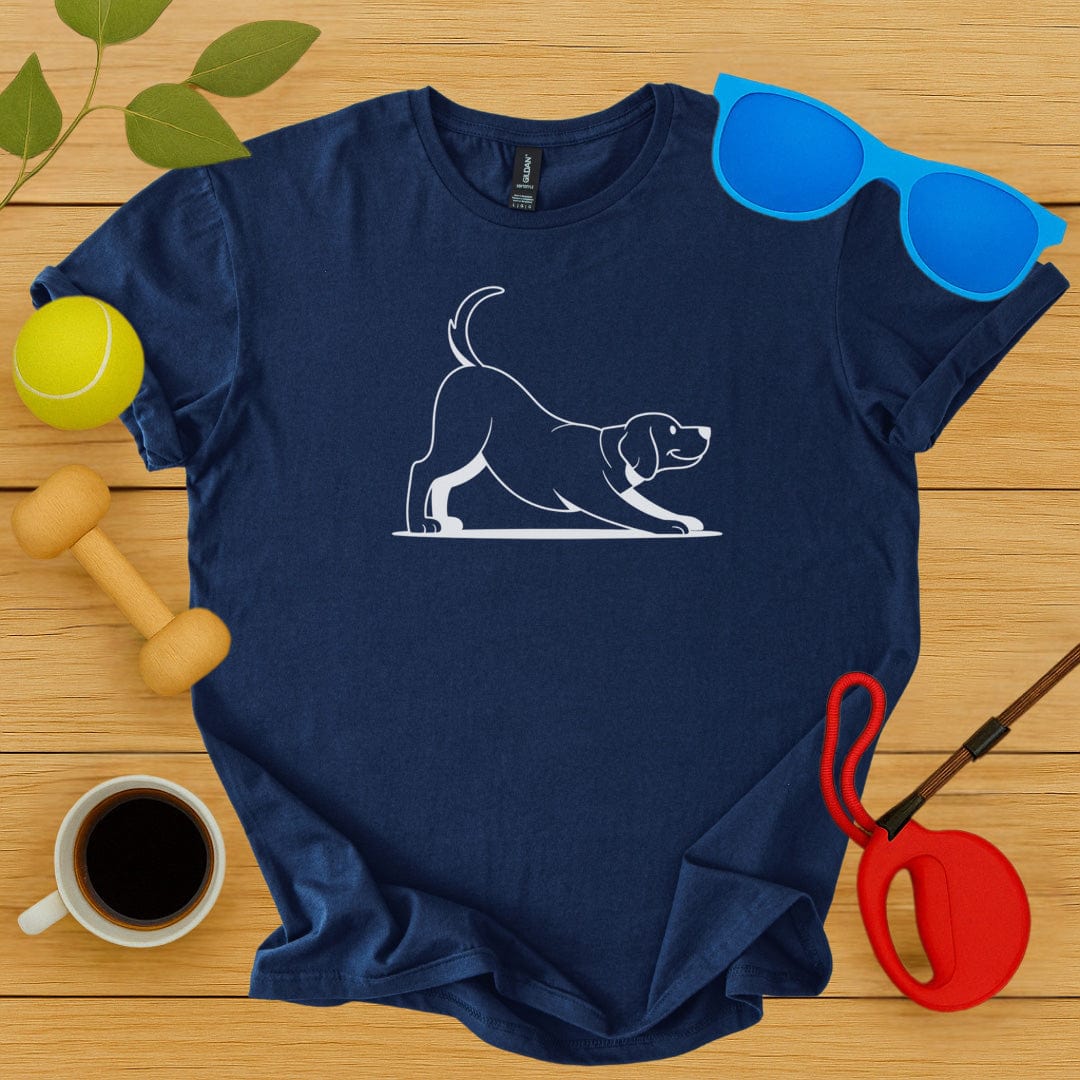 Printify T-Shirt Navy / S Big Stretch T-Shirt