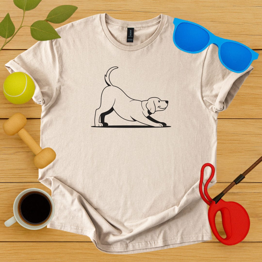 Printify T-Shirt Sand / S Big Stretch T-Shirt